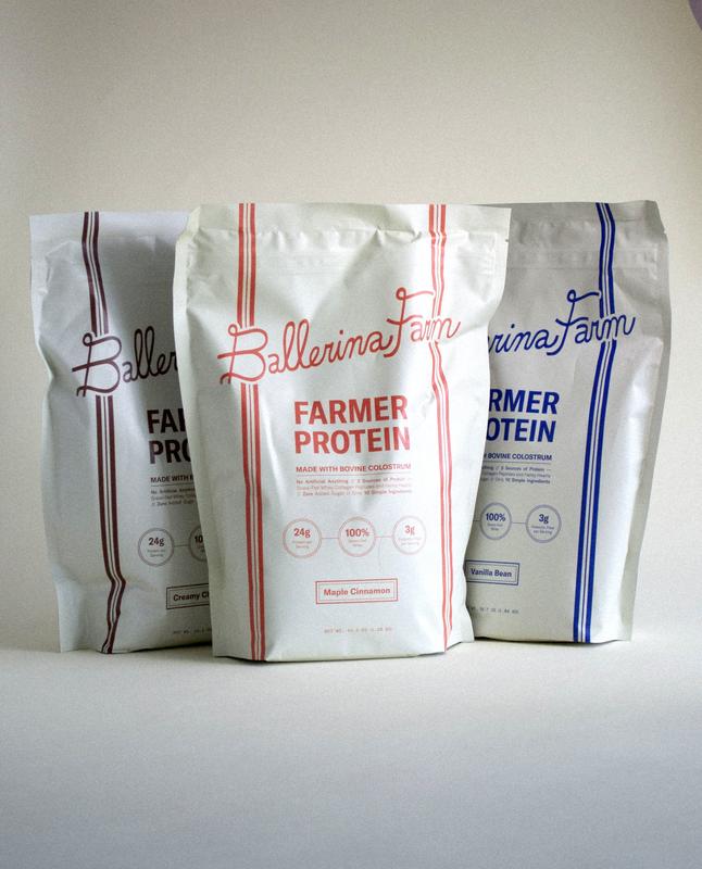 Farmer Protein Powder - Calf-First Sourced Bovine Colostrum, Collagen Peptides, Grass-Fed Whey, Hemp Protein, and Inulin Fiber