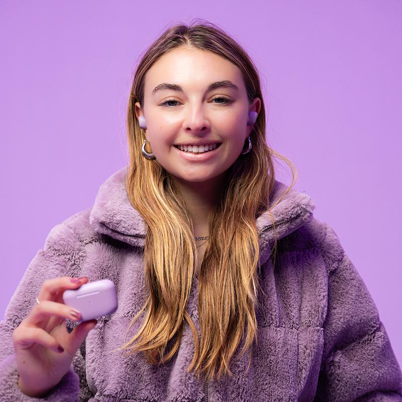 Earbuds Must-Have: JLab GO POP+ True Wireless Earbuds with 35+ Hour Playtime and Custom EQ3 Sound, Color: Pink+