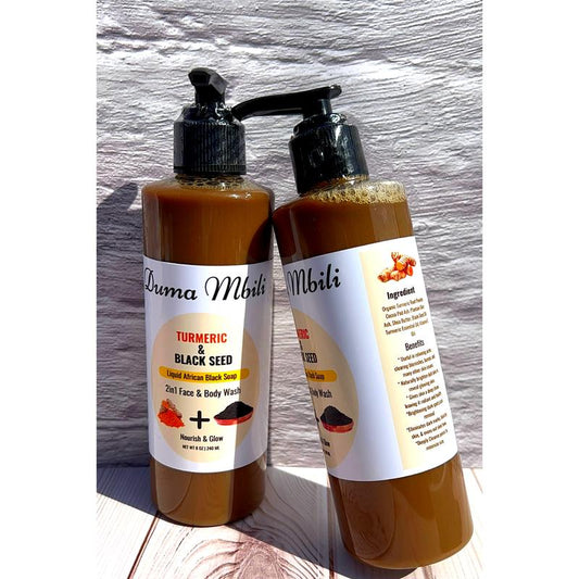 Turmeric & Black Seed African Black Soap
