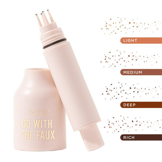 Tarte go with the faux freckle stamp - natural-looking, 5 prong freckle pen