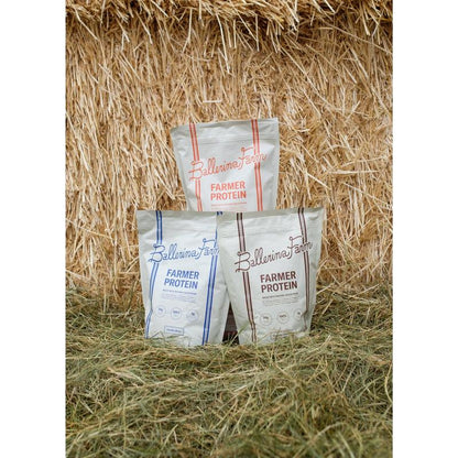Farmer Protein Powder - Calf-First Sourced Bovine Colostrum, Collagen Peptides, Grass-Fed Whey, Hemp Protein, and Inulin Fiber