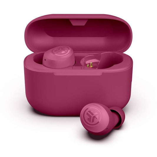 Earbuds Must-Have: JLab GO POP+ True Wireless Earbuds with 35+ Hour Playtime and Custom EQ3 Sound, Color: Pink+