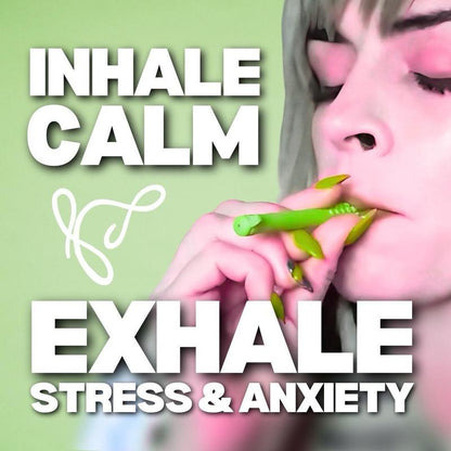 Chewable Breather Aromatherapy Fixation Relief, Go-To Habit Replacement, Simple and Easy to Use, Made with Organic Essential Oil For a Bright Scented Experience