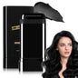 Safe and Convenient Comb Hair Dye, Waterproof and Sweat-Proof Hair Dye Comb, Portable Hair Colouring Comb, 3-Color Hair Dye Cream, 2 in 1 Instant Dye for Women & Men (Black, 0)